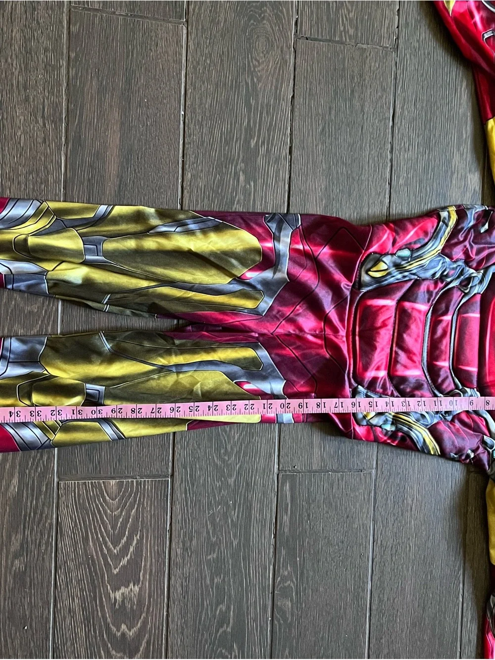 Avenger Red and Gold Kids Superhero Jumpsuit